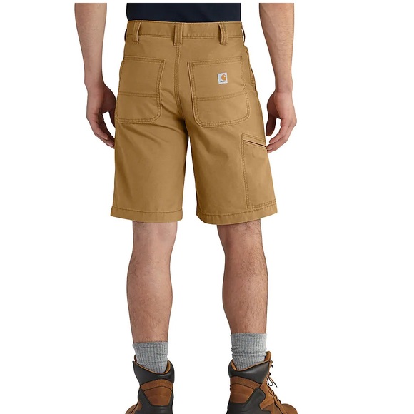 CARHARTT MENS RUGGED FLEX RELAXED FIT CANVAS WORK SHORT 34 WAIST - Picture 2 of 7